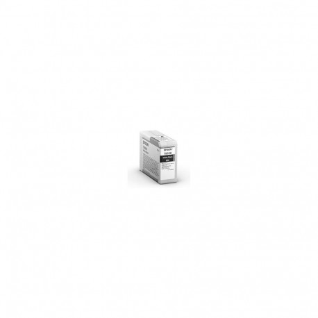 "EPSON Singlepack Matte Black T85080N UltraChrome HD ink 80ml"