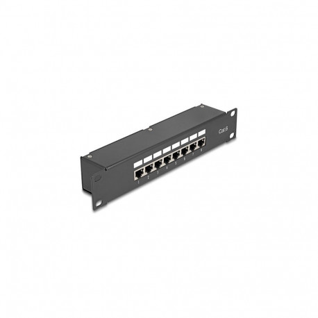 "Delock 10? Kupplungs-Patchpanel 8 Port Cat.6"