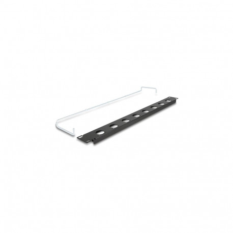 "Delock 19? D-Typ Patchpanel mit Entlastungsschiene 8 Port 1 HE schwarz"