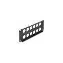 Delock D-Typ 10-tolline 12-pordiline 2U must patch-paneel