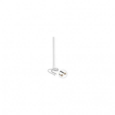 Delock WiFi 6 topeltantenn 2 x I-PEX Inc., MHF I pistik 2 - 5 dBi 17 cm omnisuunaline liigendiga val
