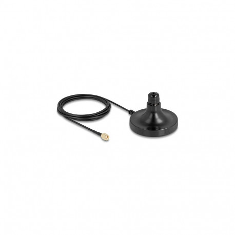 Magnetiline antennialus 1 x N-pesa 1 x RP-SMA-pistik ULA100 3m välistingimustesse, must