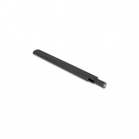"WiFi 6 Antenne RP-SMA Stecker 3 - 6 dBi omnidirektional mit Kippgelenk schwarz"