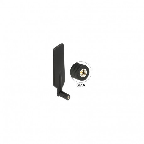 LTE-antenn kaheribaline WLAN ac/a/b/g/n SMA-pistik 1–4dBi omnidirektionaalne pööratav kallutusliigen