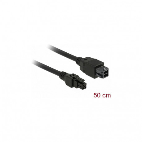 "Delock Micro Fit 3.0 4 Pin Verlängerungskabel Stecker > Buchse 50 cm"