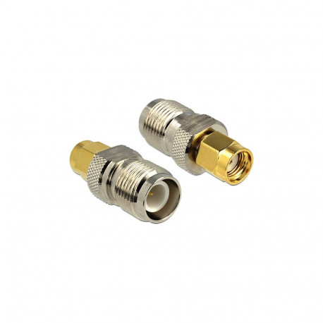 Adapter RP-SMA pistik > RP-TNC pesa