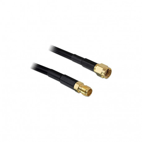 Delock HF RP-SMA pistik - RP-SMA pesa 15m CFD200 madala kaoga