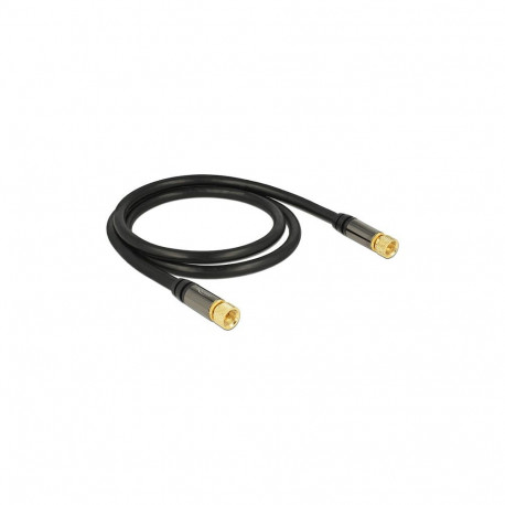 "DELOCK Kabel F Stecker > F Stecker RG-6/U 1m"