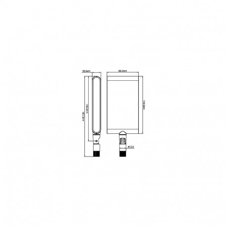 "DELOCK Antenne WLAN RP-SMA 802.11 ac/a/h/b/g/n 7.5 - 10 dBi direktional Gelenk schwarz"