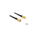 Delock HF SMB pistik - SMB pesa, 3m
