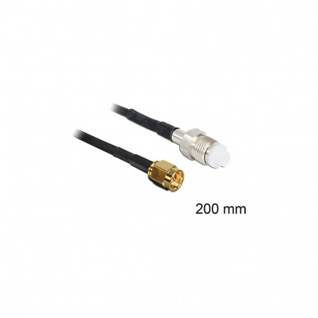 "DELOCK HF SMA Stecker > FME Buchse 200mm"