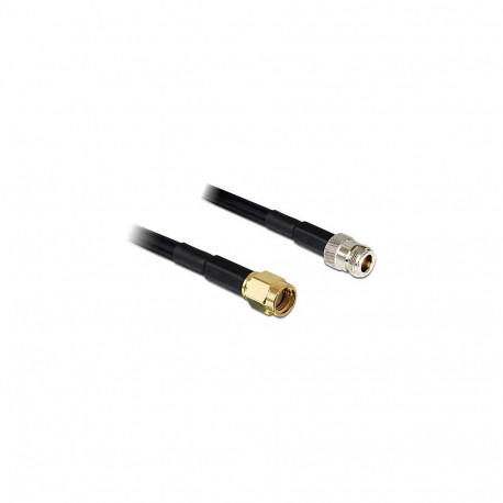 Delock HF RP-SMA pistik > N pesa 1 m LMR195 madala sumbuvusega
