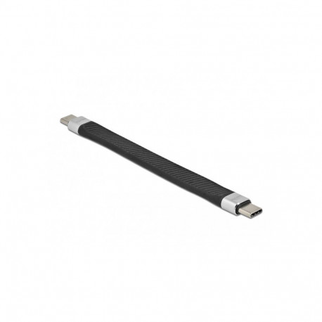 Delock USB 2.0 FPC-lintkaabel USB Type-C - USB Type-C 13cm PD 5 A E-Marker