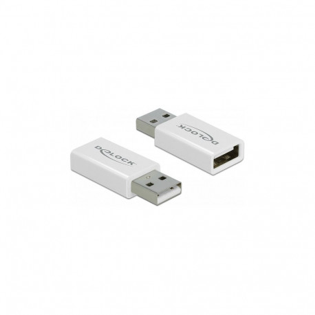 Delock USB 2.0 A-tüüpi pistik-pesa andmeblokeerija adapter