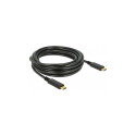 DELOCK USB 2.0 Type-C - Type-C kaabel 4 m 5 A E-Marker