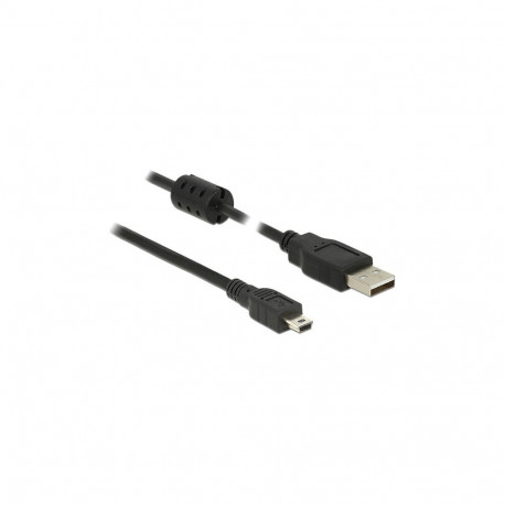 "DELOCK Kabel USB 2.0 Typ-A Stecker > USB 2.0 Mini-B Stecker 2.0 m schwarz"