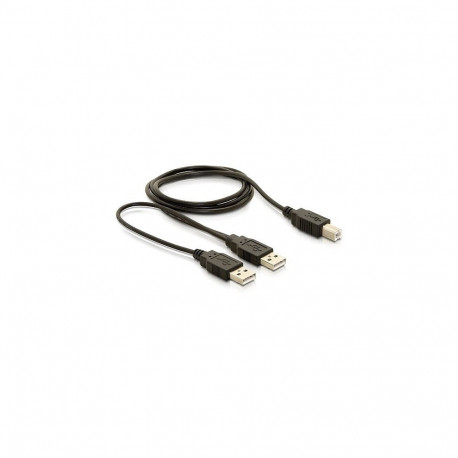 "DELOCK Kabel USB 2.0 B - > USB-A Power + Power / Data"