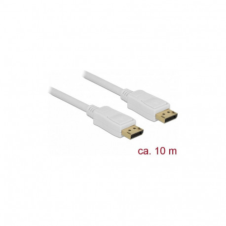 DELOCK Displayport 1.2 kaabel 4K 60 Hz 10 m