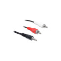 "Audio Klinke 3,5mm-> 2xCinch 3,0m"