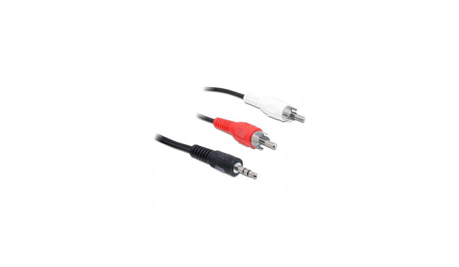 "Audio Klinke 3,5mm-> 2xCinch 3,0m"
