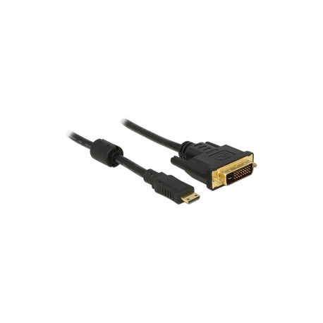 "HDMI mini > DVI (ST - ST) 1m DeLock"