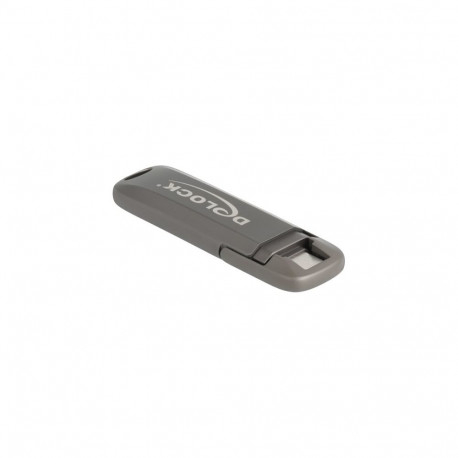 Delock USB 20 Gbps USB-C mälupulk 512GB, lugemiskiirus 1980mB/s, metallkorpus