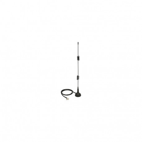 LTE-antenn TS-9 pistikuga, 90°, 2–3dBi, jäik suunamata, magnetilise alusjala ja 50cm RG-174 ühendusk