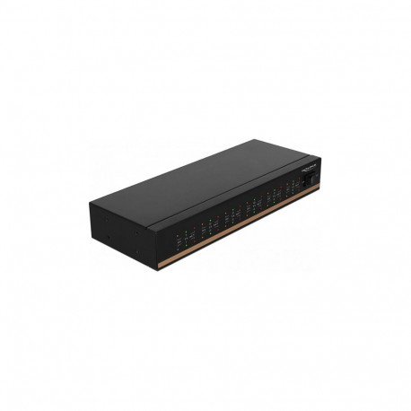 USB 2.0 12-pordiline RS-232 jadaliidese jaotur ülepingekaitse ja laiendatud temperatuurivahemikuga