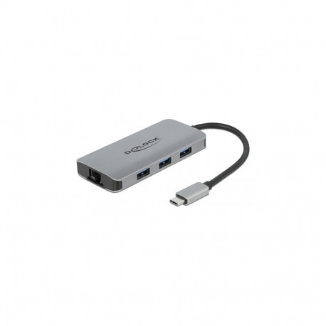USB 3.2 Gen 1 jaotur 4 pordi, Gigabit LAN-i ja PD-ga