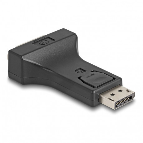 DisplayPort 1.1 pistik–DVI pesa adapter, passiivne, must