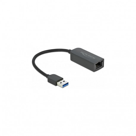 "Delock USB Typ-A Netzwerk Adapter 2,5 Gigabit LAN 1 x RJ45 kompakt"