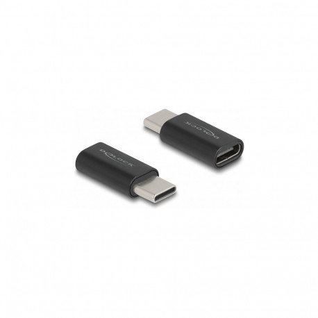 Delock SuperSpeed USB 10 Gbps (USB 3.2 Gen 2) USB Type-C™ must pistik-pesa pordisäästja