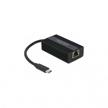 "Delock USB Type-C™ Netzwerk Adapter 2,5 Gigabit LAN 1 x RJ45"