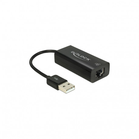 "Delock USB 2.0 Typ-A Netzwerk Adapter 10/100 Mbps LAN 1 x RJ45"