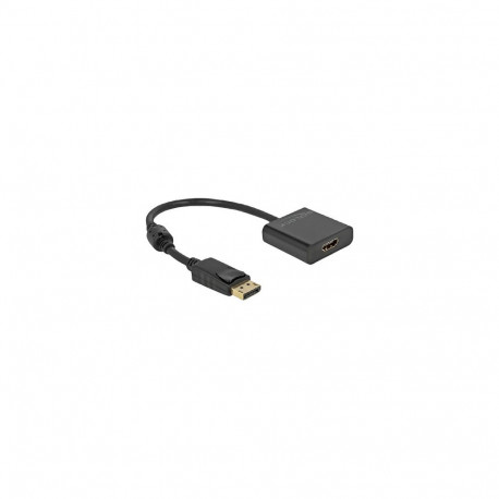 "Adapter DisplayPort 1.2 Stecker zu HDMI Buchse 4K Aktiv schwarz"