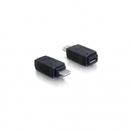 Adapter USB micro-A+B pesast USB micro A pistikule