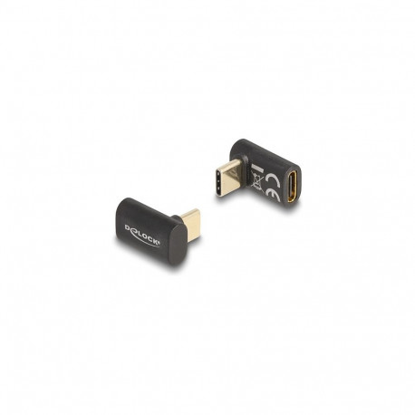 USB-adapter 40Gbps USB Type-C™ PD 3.0 100W pistik-pesa, nurga all, 8K 60Hz