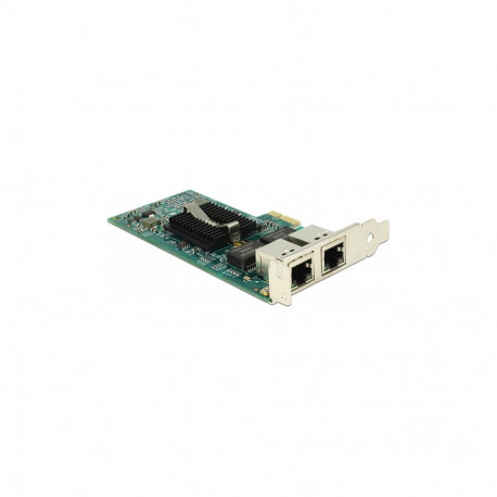 "Delock PCI Express x1 Netzwerkkarte Gigabit LAN 2 x RJ45 i82576"