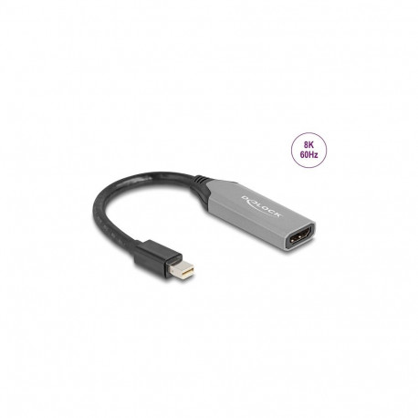 Delock Mini DisplayPort HDMI adapter 8K HDR