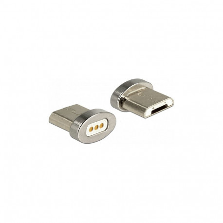 "Delock Magnetischer Adapter USB Typ Micro-B Stecker"
