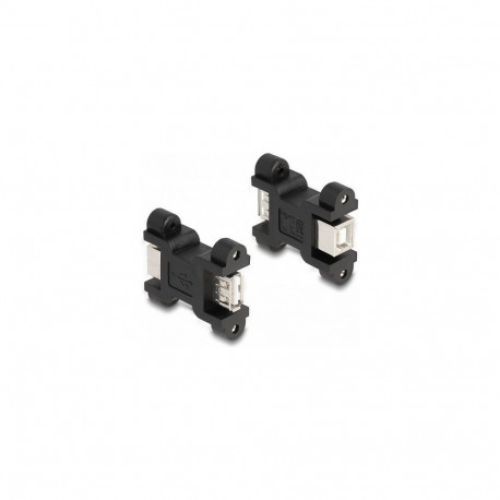 Delock USB 2.0 adapter A-tüüpi pesa B-tüüpi pesa kruviühendusega