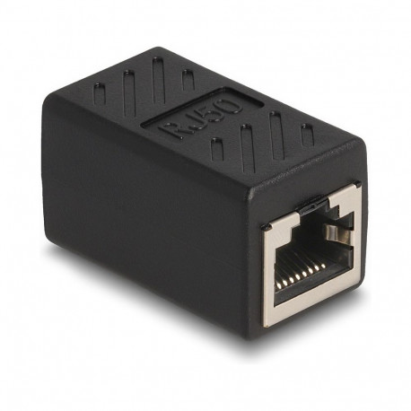 "Delock RJ50 Adapter Buchse zu Buchse schwarz"
