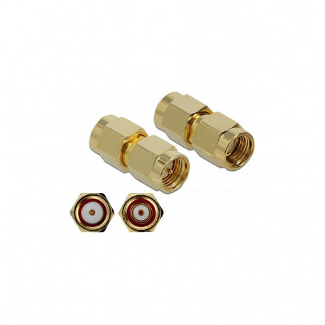 "Delock Adapter RP-SMA Stecker zu SMA Stecker 10 GHz"