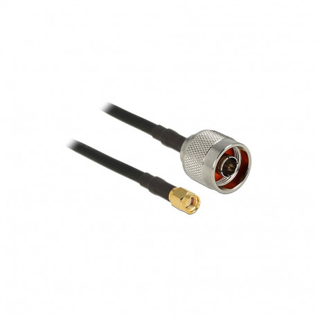"Delock Antennenkabel N Stecker > RP-SMA Stecker CFD200 2,0 m low loss"