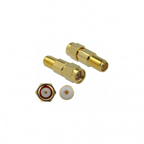 Delock SMA pistik - RP-SMA pesa adapter 3 GHz