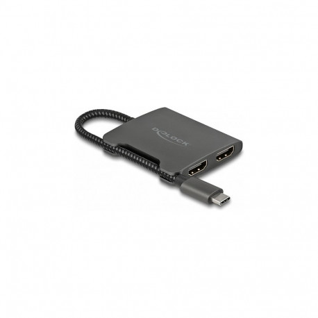 Delock USB Type-C™ jagur (DP Alt Mode) 2 x HDMI MST 4K 60 Hz