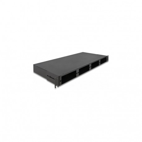 "19"" LWL HD (High Density) Patchpanel 1 HE schwarz"