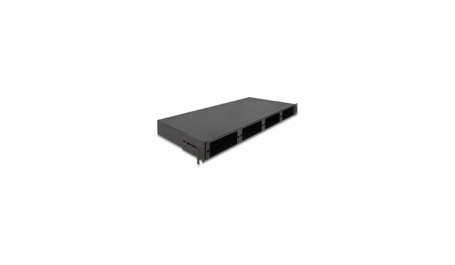 "19"" LWL HD (High Density) Patchpanel 1 HE schwarz"