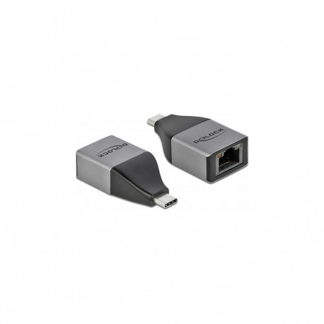 Delock USB Type-C™ Gigabit LAN 10/100/1000 Mbps adapter – kompaktne disain
