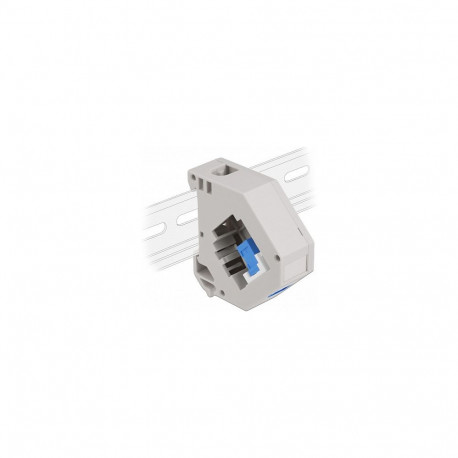 Delock DIN-liistu adapter Keystone SC Simplex pesa - SC Simplex pesa, sinine